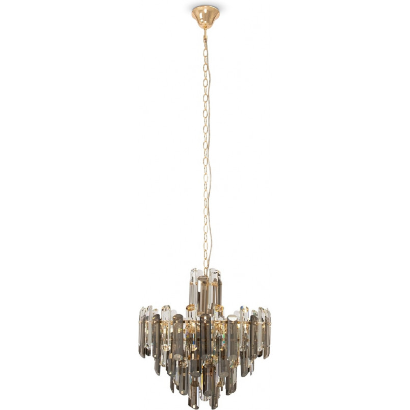 Żyrandol Flare Maytoni - Złoty, Szklany, Glamour | Kup Online