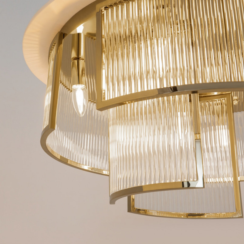 Plafon szklany Hampton Frame 65cm - Maytoni | Luksus i blask