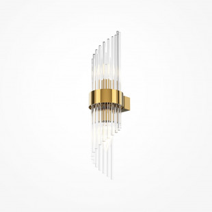 Kinkiet Hampton Frame Maytoni: Szkło, Złoto - Luksusowy Design