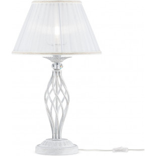 Lampa stołowa Grace Maytoni | Antyczny design, biały abażur