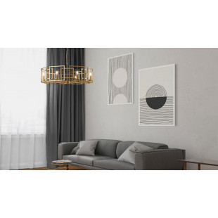Lampa wisząca Hampton Bowi złota Maytoni | Elegancki design