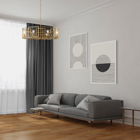 Lampa wisząca Hampton Bowi złota Maytoni | Elegancki design