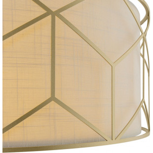 Lampa wisząca Messina Maytoni: Beżowo-złoty, elegancki design