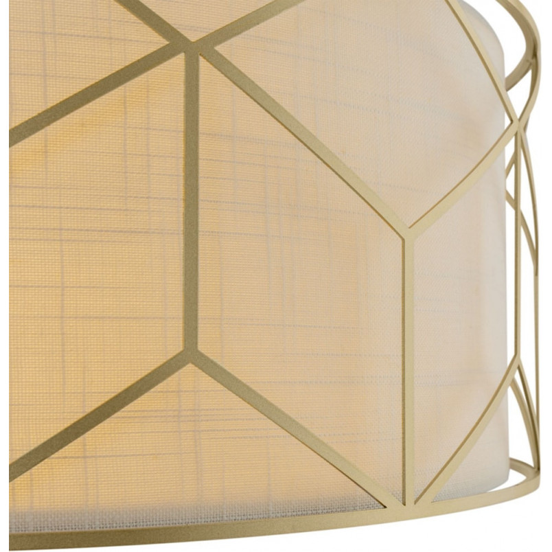 Lampa wisząca Messina Maytoni: Beżowo-złoty, elegancki design
