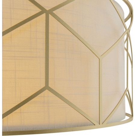 Lampa wisząca Messina Maytoni: Beżowo-złoty, elegancki design