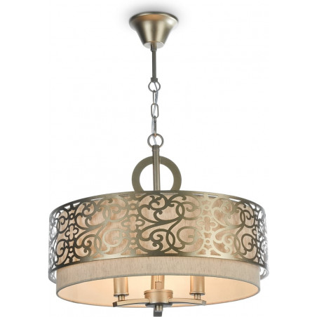 Lampa orientalna Venera Maytoni | Mosiądz, Len | Sklep z lampami