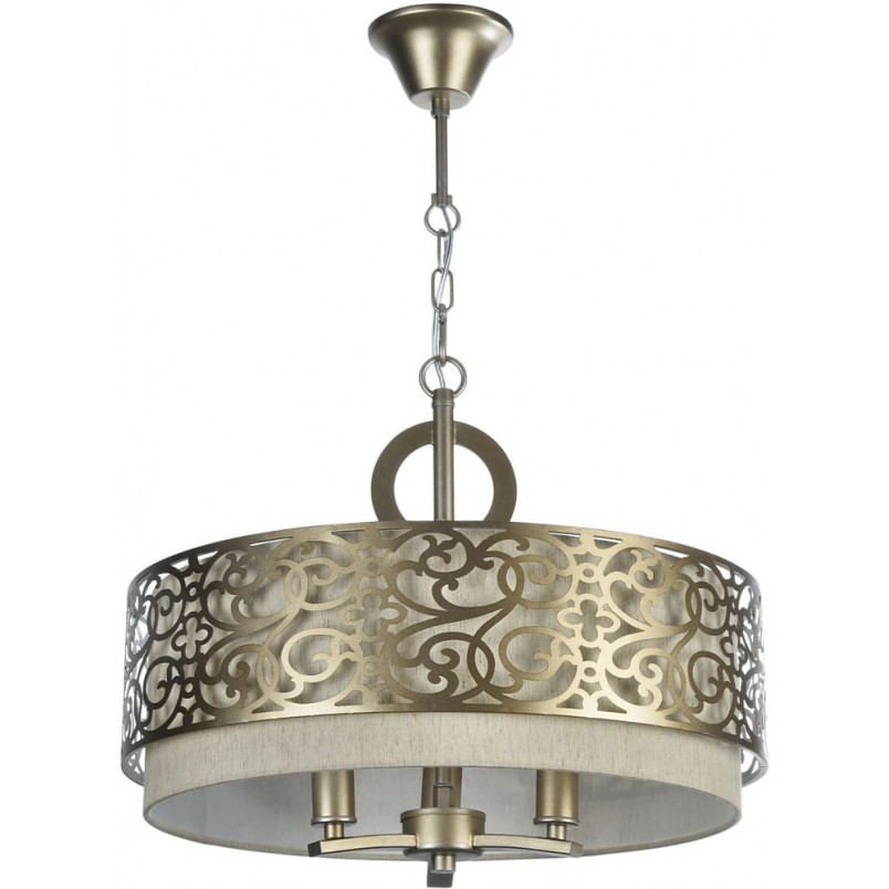 Lampa orientalna Venera Maytoni | Mosiądz, Len | Sklep z lampami