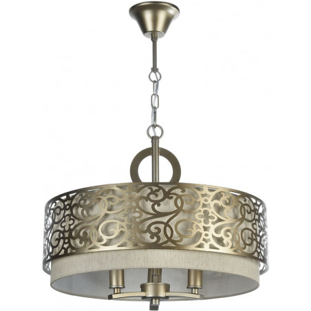 Lampa orientalna Venera Maytoni | Mosiądz, Len | Sklep z lampami