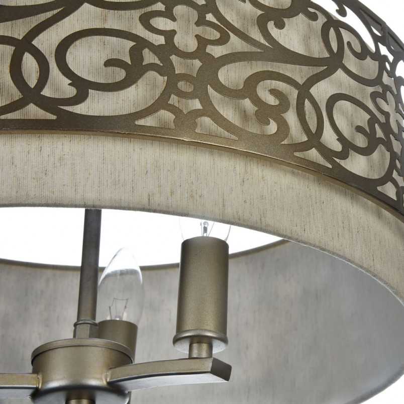 Lampa orientalna Venera Maytoni | Mosiądz, Len | Sklep z lampami
