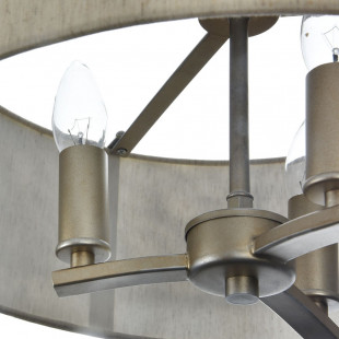 Lampa orientalna Venera Maytoni | Mosiądz, Len | Sklep z lampami