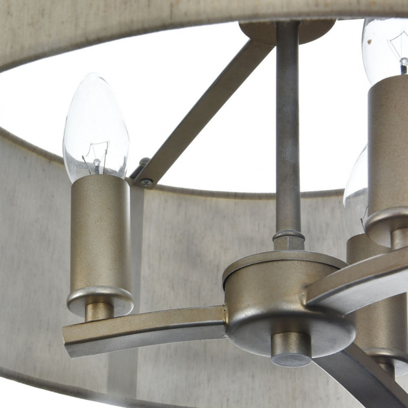 Lampa orientalna Venera Maytoni | Mosiądz, Len | Sklep z lampami