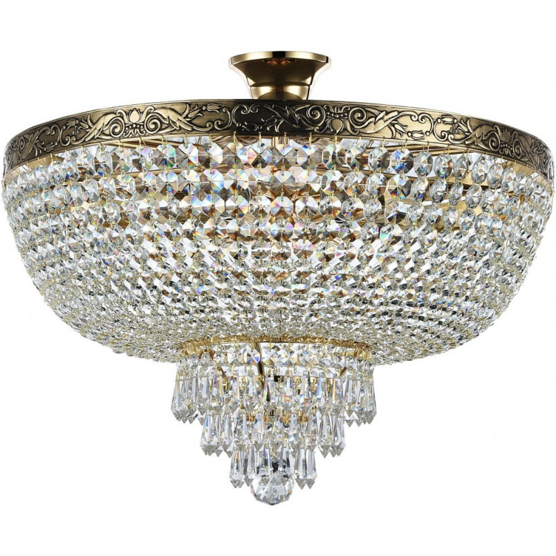 Plafon kryształowy Palace 50cm złoty Maytoni - Luksusowy design