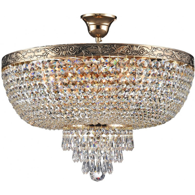 Plafon kryształowy Palace 50cm złoty Maytoni - Luksusowy design