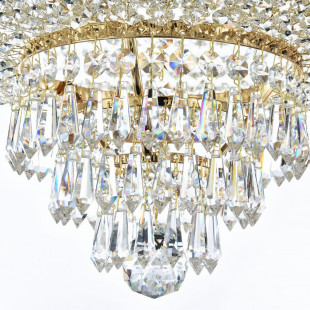 Plafon kryształowy Palace 50cm złoty Maytoni - Luksusowy design