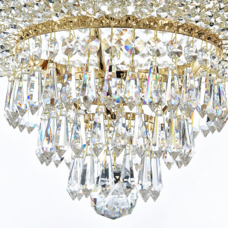 Plafon kryształowy Palace 50cm złoty Maytoni - Luksusowy design