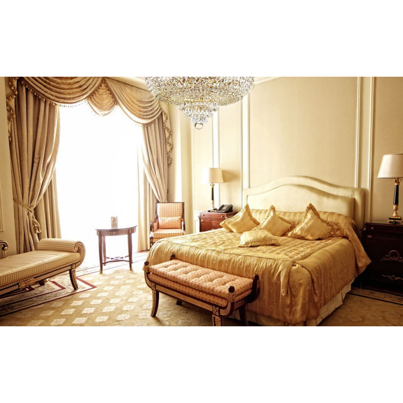Plafon kryształowy Palace 50cm złoty Maytoni - Luksusowy design