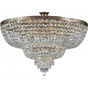 Plafon kryształowy Palace 80cm antyczny złoty Maytoni