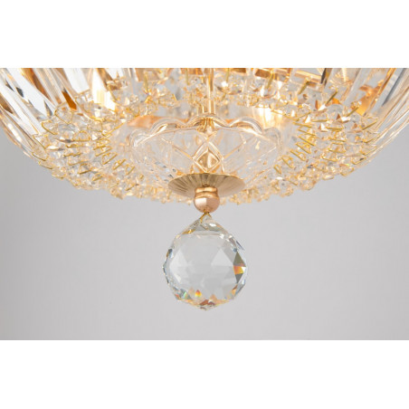 Plafon kryształowy Basfor 46cm złoty - Maytoni | Luksus i elegancja