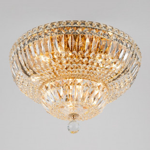 Plafon kryształowy Basfor 46cm złoty - Maytoni | Luksus i elegancja