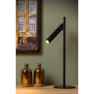 Lampa biurkowa LED Philon czarna | Lucide - Minimalistyczny Design
