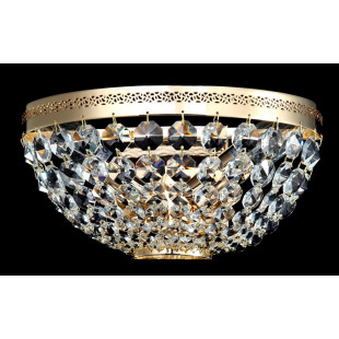 Kinkiet kryształowy Ottilia złoty Maytoni - Elegancki design