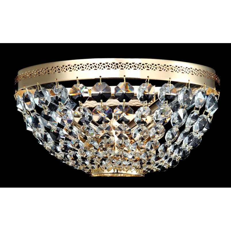 Kinkiet kryształowy Ottilia złoty Maytoni - Elegancki design