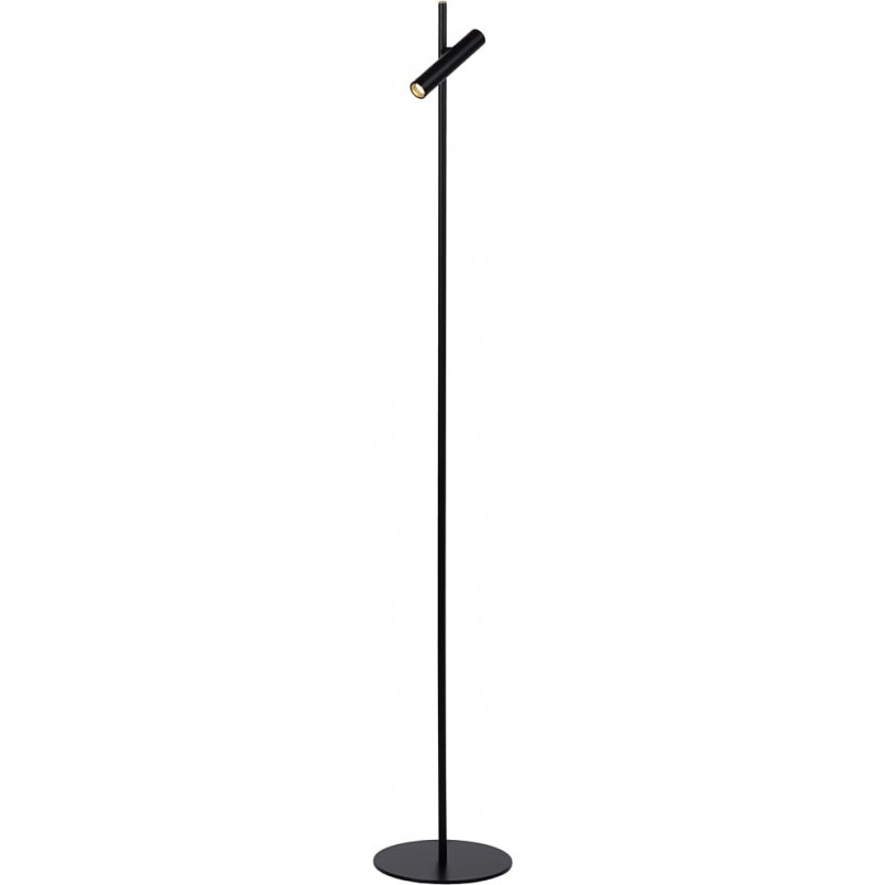 Lampa podłogowa LED czarna Lucide Philon - Minimalistyczny Design
