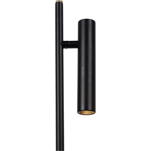 Lampa podłogowa LED czarna Lucide Philon - Minimalistyczny Design
