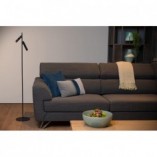 Lampa podłogowa LED czarna Lucide Philon - Minimalistyczny Design