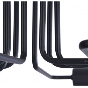 Lampa sufitowa loft Gilbert VIII | Maytoni - Czarna, Metalowa