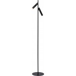 Lampa podłogowa Philon LED czarna | Lucide - Minimalistyczny Design