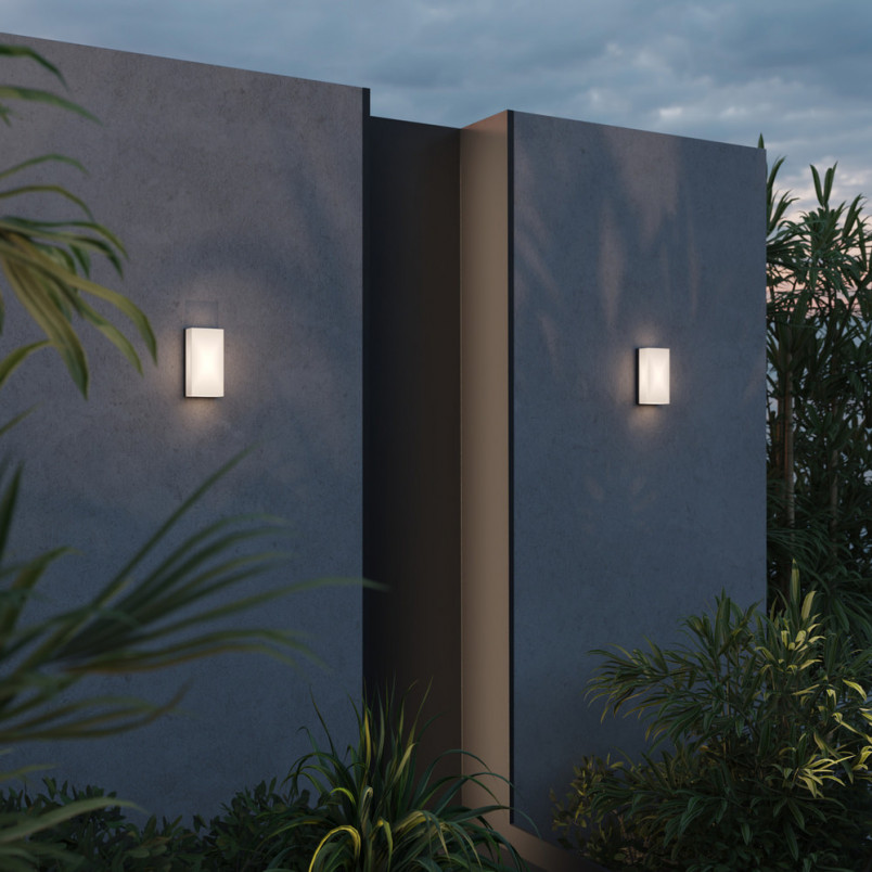 Kinkiet ogrodowy Badd Square LED Maytoni - Nowoczesny design