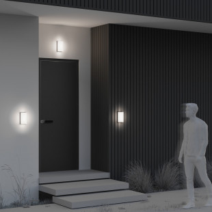 Kinkiet ogrodowy Badd Square LED Maytoni - Nowoczesny design