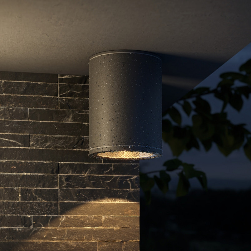 Lampa zewnętrzna Maytoni Bar LED - nowoczesny design | Grafito