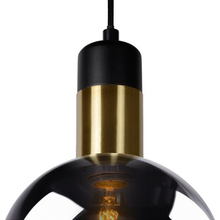 Lampa wisząca Julius - szkło dymione, E27 | Lucide