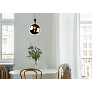 Lampa wisząca Julius - szkło dymione, E27 | Lucide