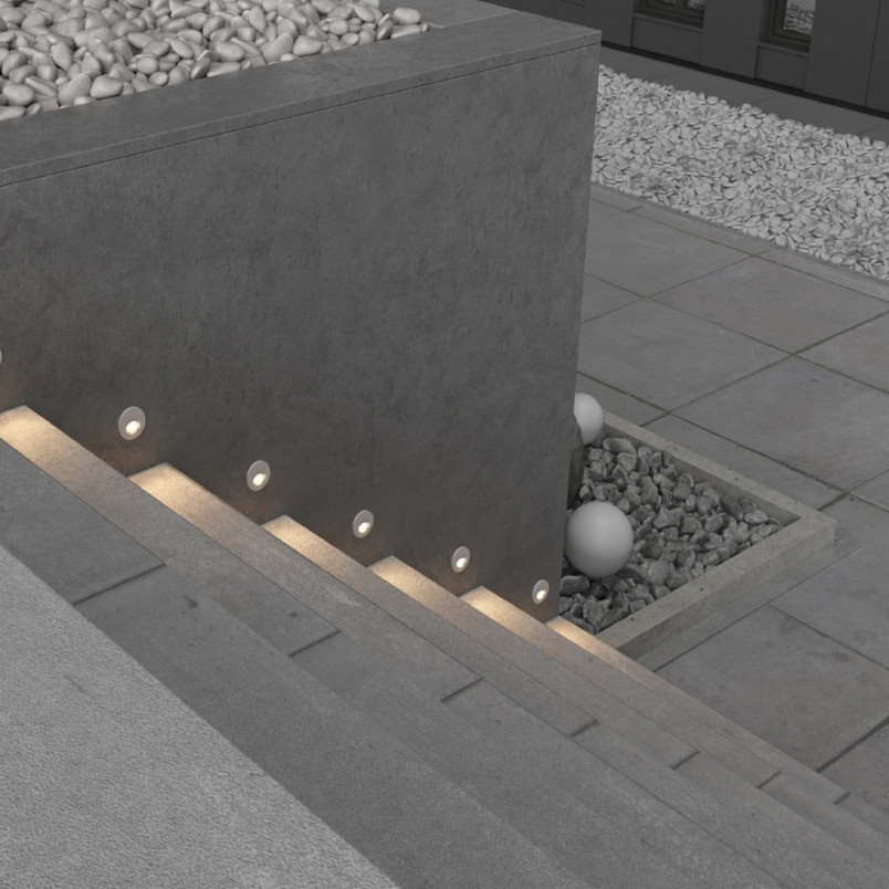 Lampa zewnętrzna Bil LED Maytoni - Oświetlenie schodów | Sklep