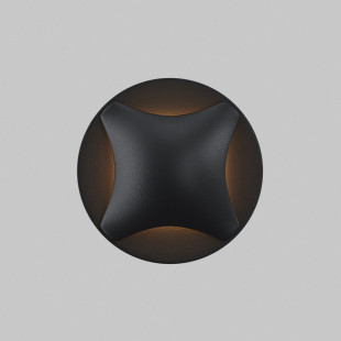 Lampa zewnętrzna LED Maytoni Biscotti II - Czarna | Sklep z lampami