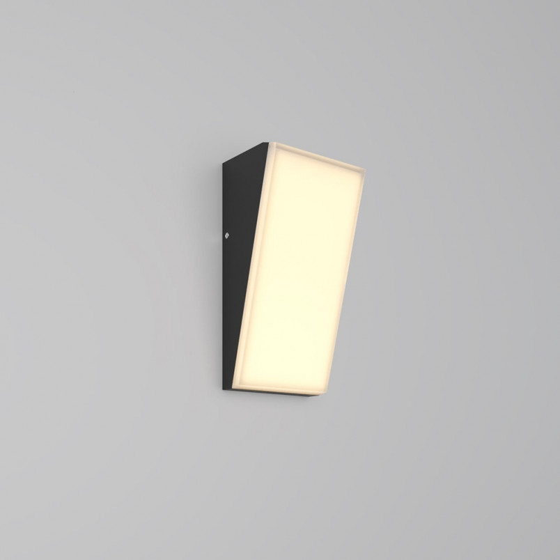 Kinkiet zewnętrzny Brick LED Maytoni | Grafitowy, 9cm