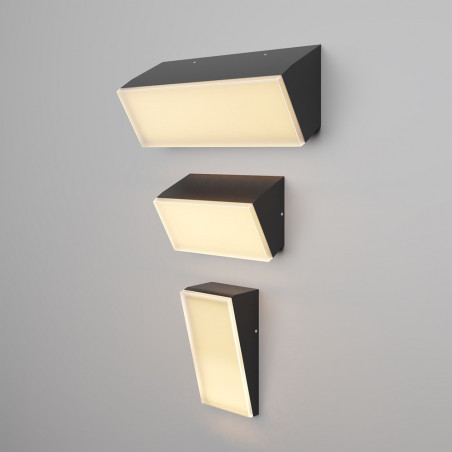 Kinkiet zewnętrzny Brick LED Maytoni | Grafitowy, 9cm