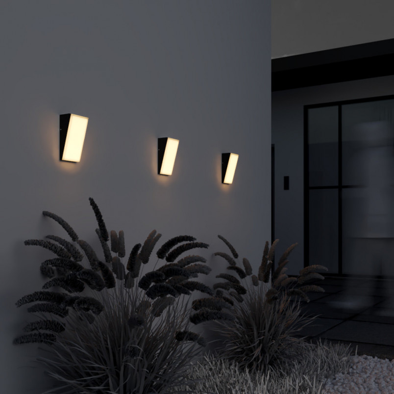 Kinkiet zewnętrzny Brick LED Maytoni | Grafitowy, 9cm
