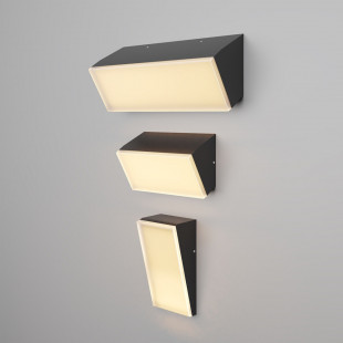 Kinkiet zewnętrzny Brick LED Maytoni - Grafitowy, 30cm