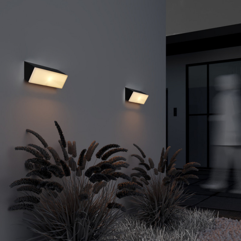 Kinkiet zewnętrzny Brick LED Maytoni - Grafitowy, 30cm