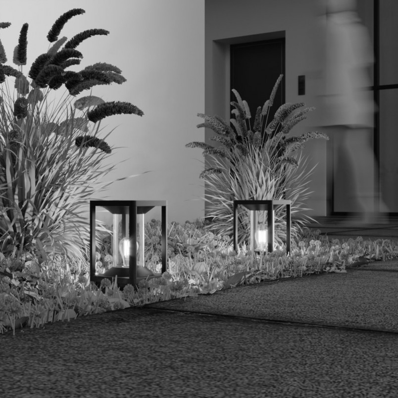 Lampa zewnętrzna Cell grafitowa Maytoni | Oświetlenie ogrodu