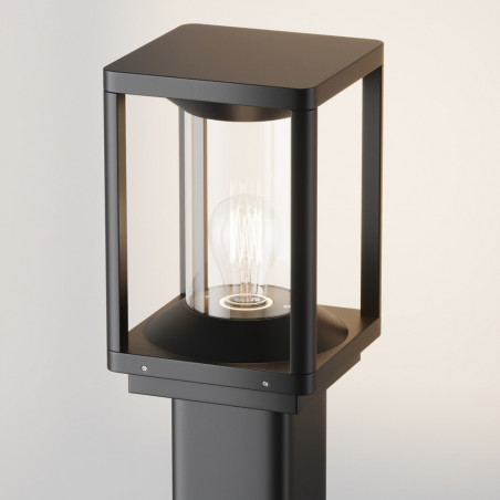 Lampa zewnętrzna Cell Maytoni | Loftowa, grafitowa, 75cm