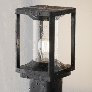 Lampa zewnętrzna Cell Maytoni | Loftowa, grafitowa, 75cm