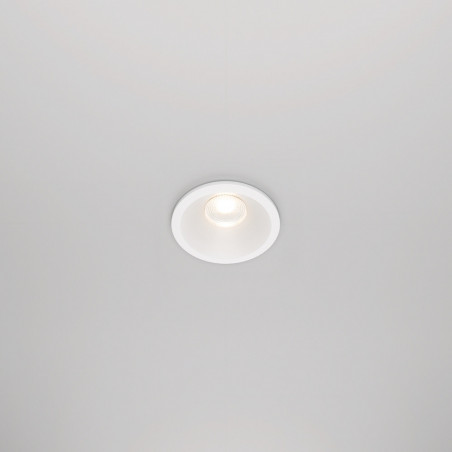 Lampa spot LED Zoom biała Maytoni | Downlight łazienkowy IP65