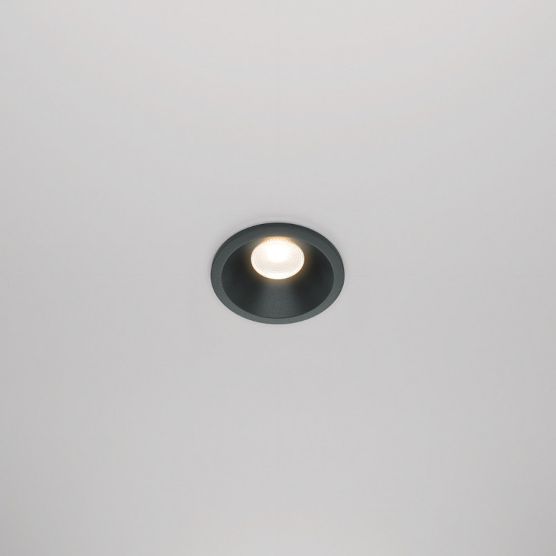 Lampa spot LED Maytoni Zoom - czarna, IP65 - Sklep z oświetleniem