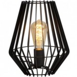 Lampa stołowa Reda 23 czarna - Lucide | Loftowa lampa