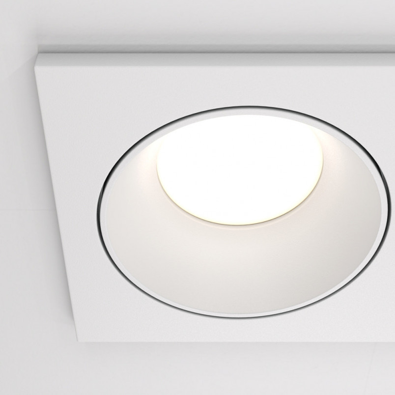 Lampa podtynkowa Zoom II Maytoni - idealna do łazienki | GU10